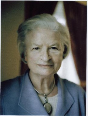 P.D. James in her 80s