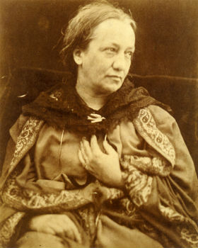 Julia Margaret Cameron, photographed by her son, at LaterBloomer.com