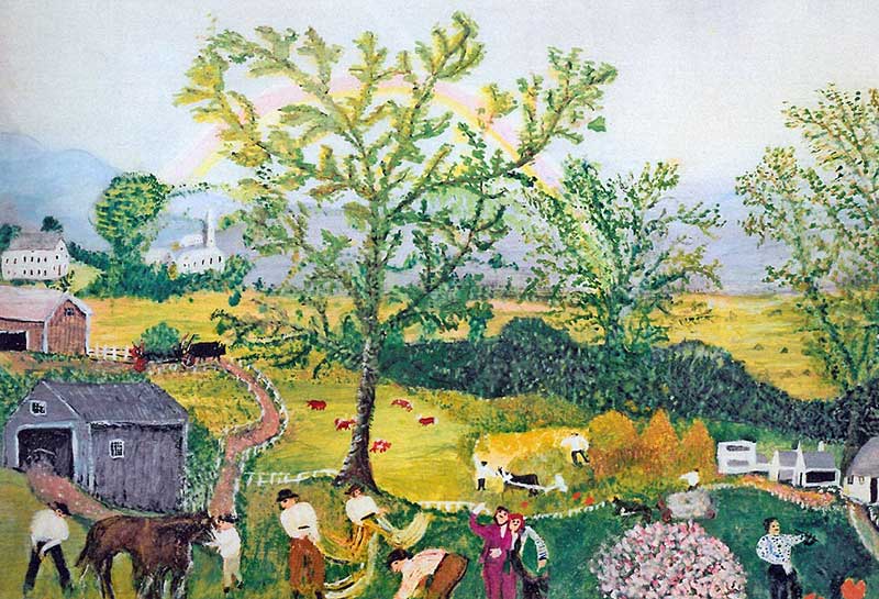 Grandma Moses: "Life is what we make it, always has been, always will be."